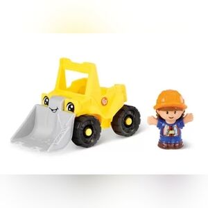 Fisher-Price Yellow and Black Construction Vehicle